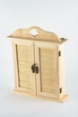 Doll wooden wardrobe