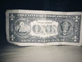 Dolla bills yaw. Royalty Free Stock Photo