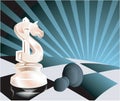 Dollar as chess pawn