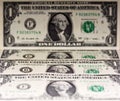 Dollar background, selective focus Royalty Free Stock Photo