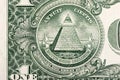 Dollar Bill Pyramid Royalty Free Stock Photo