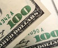 $100 dollar bills Royalty Free Stock Photo
