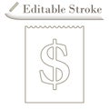 Dollar Calendar Icon