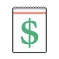 Dollar Calendar Icon