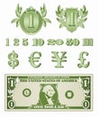 Dollar Details Vector