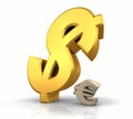 Dollar Domination Royalty Free Stock Photo