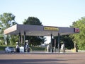 Dollar General Gas Station Royalty Free Stock Photo