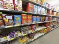 Dollar General Retail store cereal aisle