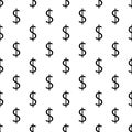 dollar icon in Pattern style