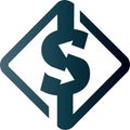 Dollar logo concept