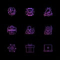 dollar , mobile , fire works , money , box , gift box , corporate , share , eps icons set vector
