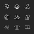 dollar , mobile , fire works , money , box , gift box , corporate , share , eps icons set vector Royalty Free Stock Photo