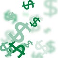 Dollar money currency symbol background Royalty Free Stock Photo