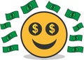 Dollar Money Emoticon