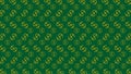 Dollar money sign pattern on green background, USD dollar currency symbol for wallpaper, dollar pattern for fabric print