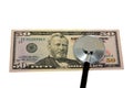 Dollar pulse Royalty Free Stock Photo