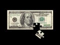 Dollar puzzle black