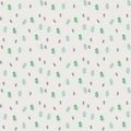 Dollar seamless pattern. Vector