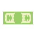 Dollar sign. Money symbol. Cash emblem. Financial Icons Royalty Free Stock Photo
