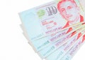 Dollar Singapore currency Royalty Free Stock Photo