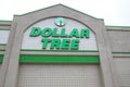 Dollar Tree retail store building sign Royalty Free Stock Photo