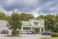 Dollar Tree retail store from a distance Royalty Free Stock Photo