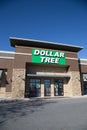 Dollar Tree Store Entrance Royalty Free Stock Photo