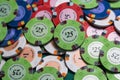 Dollars Casino Poker chips