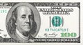 Dollars closeup. Highly detailed picture of U.S.A money