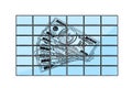 Dollars on flat panels Royalty Free Stock Photo