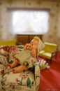 Dollhouse livingroom and doll
