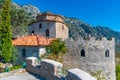 Dollma Bektashi Teqe at Kruja Castle in Albania Royalty Free Stock Photo