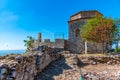 Dollma Bektashi Teqe at Kruja Castle in Albania Royalty Free Stock Photo