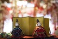 Dolls during the hinamatsuri festival in Iizaka town