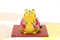 Dolls of Tora Tiger. Japanese new year object