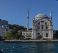 DolmabahÃ§e Mosque, Istanbul, Turkey, European Side of Bosphorus