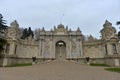 Dolmabahce Palace entrance Gate of Sultan, Istanbul, Turkey Royalty Free Stock Photo