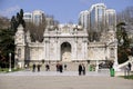 Dolmabahce Palace gate Royalty Free Stock Photo