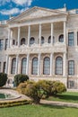 Dolmabahce Palace Painting Museum overlooking the garden in Istanbul