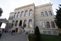 Dolmabahce Palace Painting Museum overlooking the garden in Istanbul