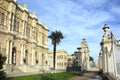 Dolmabahce palace at winter - istanbul Royalty Free Stock Photo