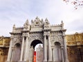 Dolmabahce Sarayi Royalty Free Stock Photo