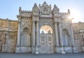 Dolmabahce sarayi Ottoman sultans palace in Istanbul Turkey