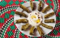 Dolmades with laban Royalty Free Stock Photo
