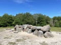 Dolmen around the Havelterberg Royalty Free Stock Photo