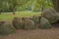 Dolmen D17 and D18 next to one another