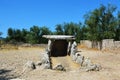 Dolmen della Chianca in Bisceglie town, Apulia, Italy