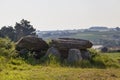 The dolmen of Kerangouez Royalty Free Stock Photo