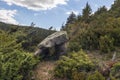 Dolmen in Orden, Catalan Pyrenees Royalty Free Stock Photo