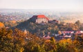 Dolni Kounice Castle on a Hill Royalty Free Stock Photo